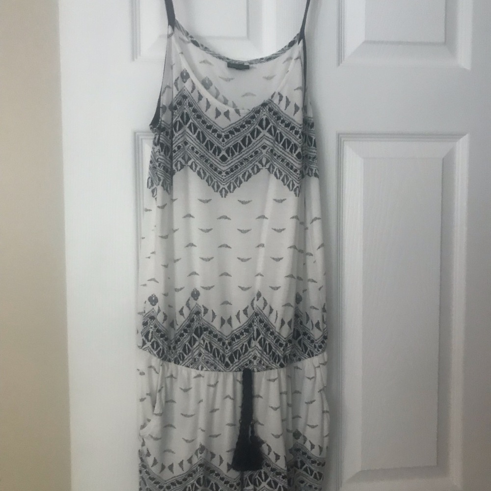 Lascana Braided Strap Print Romper